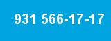 931 566-17-17 931 566-17-17